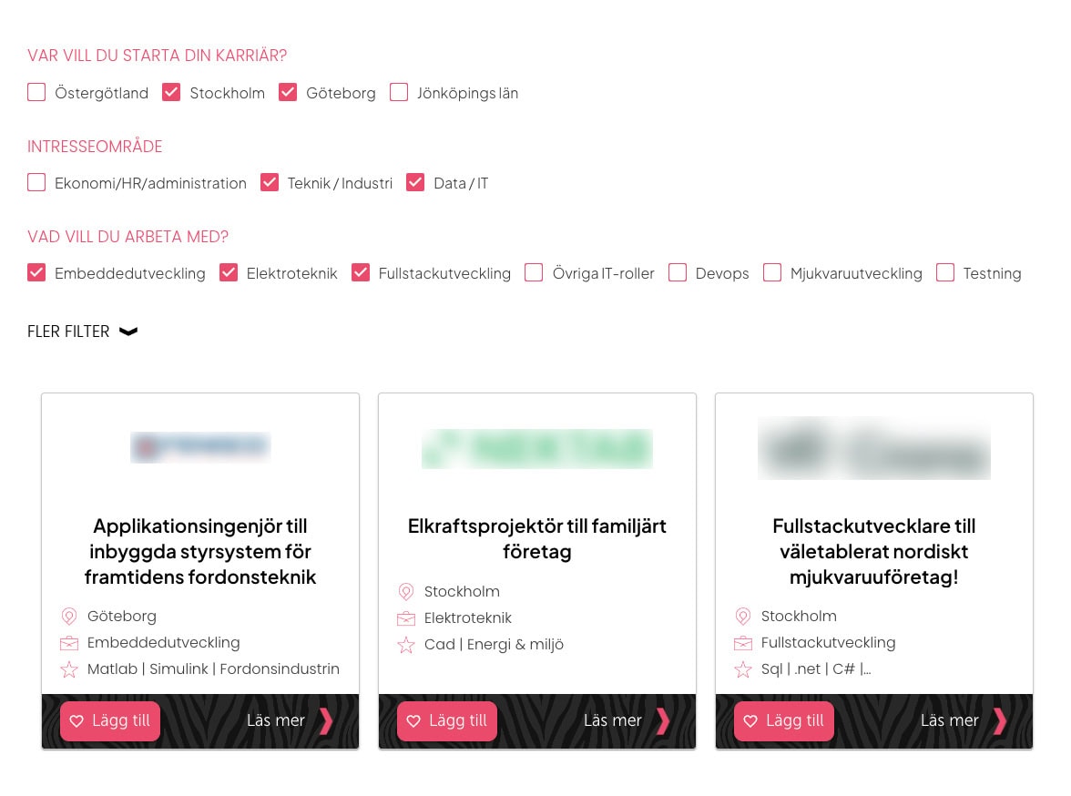 Tre ingenj&ouml;rer som arbetar med olika tekniska projekt i ett kontorslandskap.