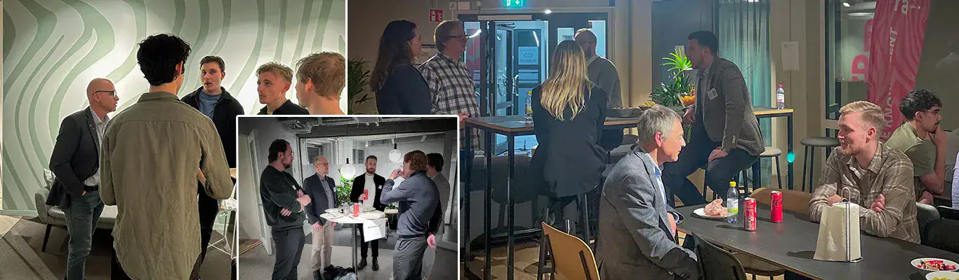 Ett kollage av matchningsevent p&aring; Xamera